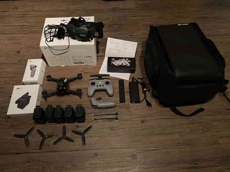 DJI FPV+Fly more combo+motion controller+iflight - bazar - Hyperinzerce.cz