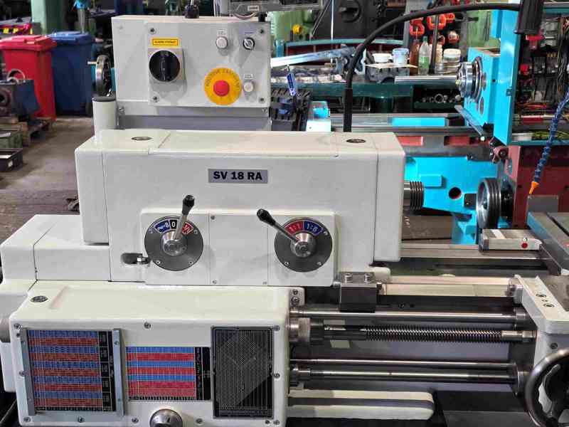 Soustruh SV 18 RA/1000 po GO v r. 2025 - foto 5