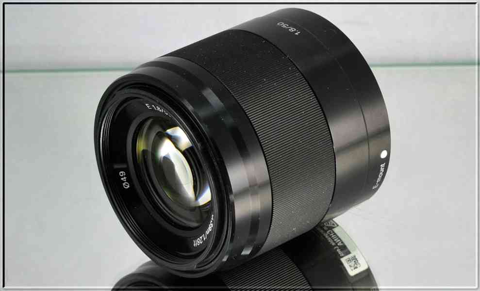 Sony E 50mm f/1,8 OSS *APS-C *SteadyShot*E mount - foto 5