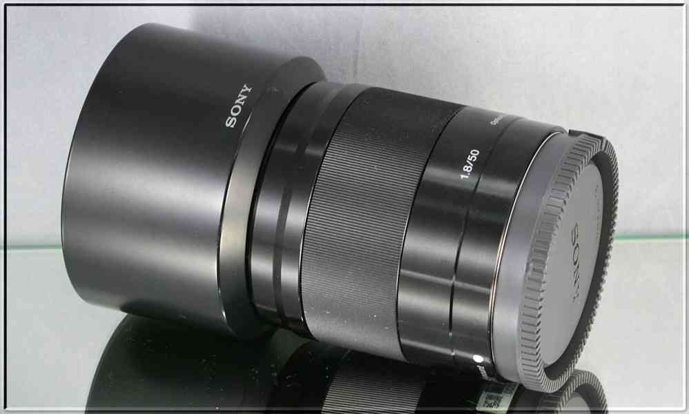 Sony E 50mm f/1,8 OSS *APS-C *SteadyShot*E mount - foto 6