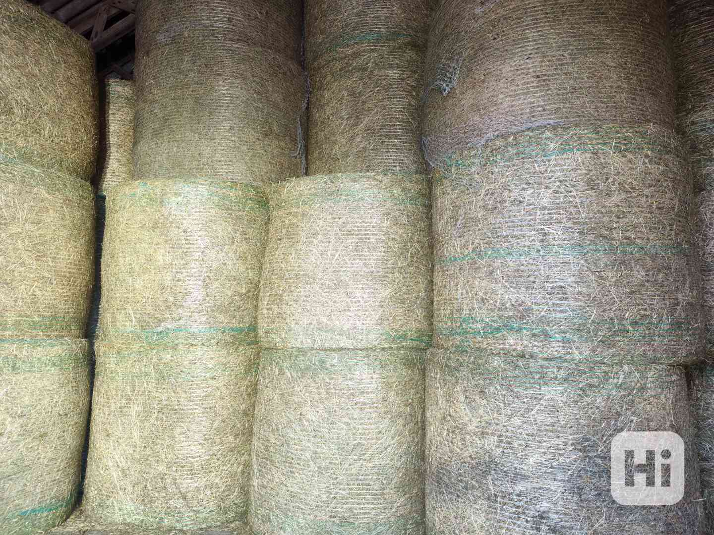 Zelené BIO seno v suchu (150x120) – čisté a bez plísně  - foto 1