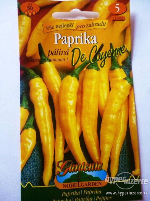 Paprika- De Cayenne /Semena - foto 1