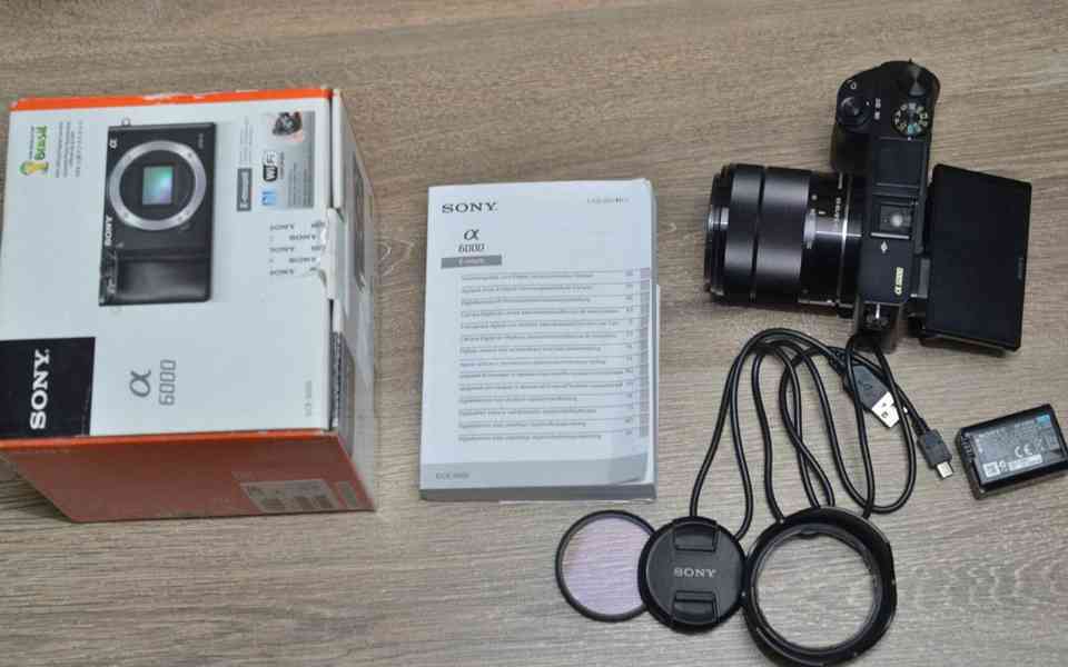 Sony A6000+18-55 mm 24 Mpx*Full HDV*WIFI*22000 Exp - foto 3