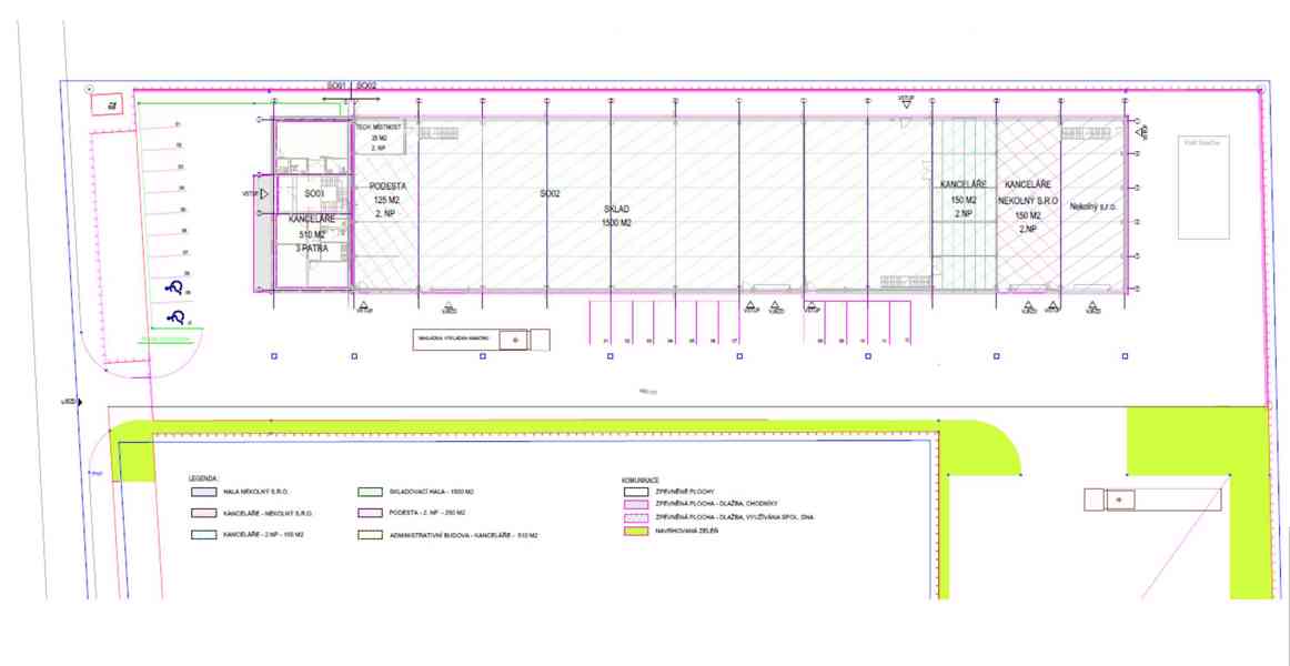 Pronájem - skladová hala s kancelářským prostorem – Nehvizdy - foto 10