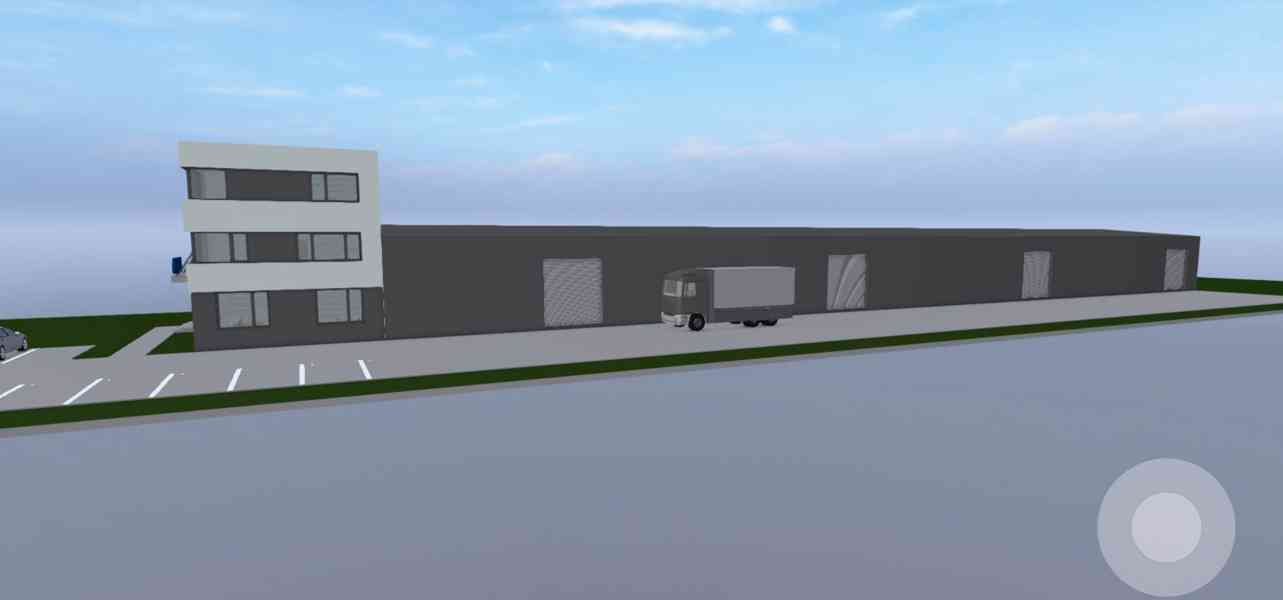 Pronájem - skladová hala s kancelářským prostorem – Nehvizdy - foto 2