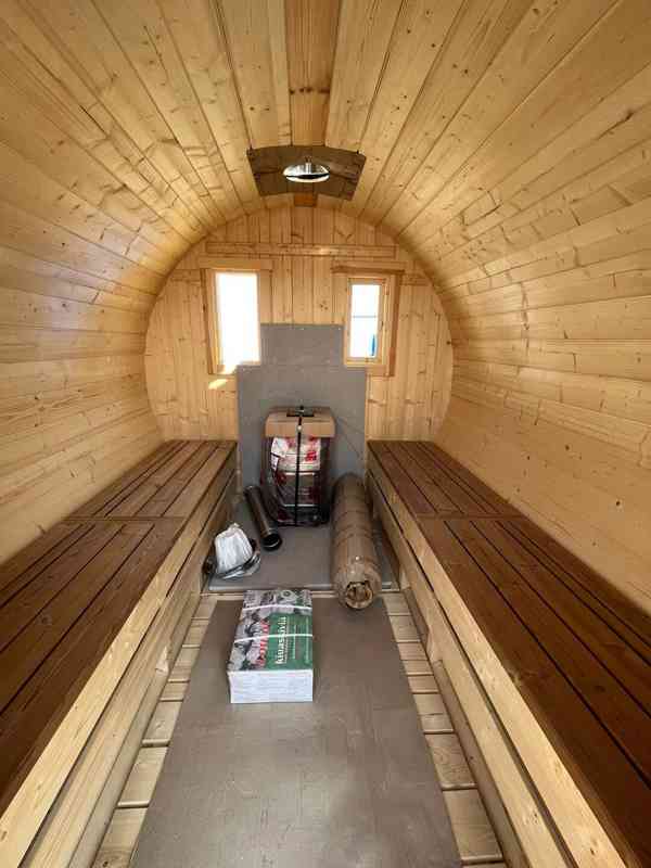 Finské sudová sauna - foto 2