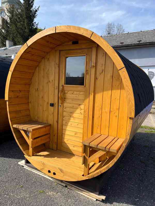 Finské sudová sauna - foto 1