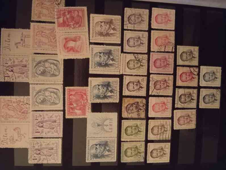 Staré poštovní známky, mám spoustu alb. 