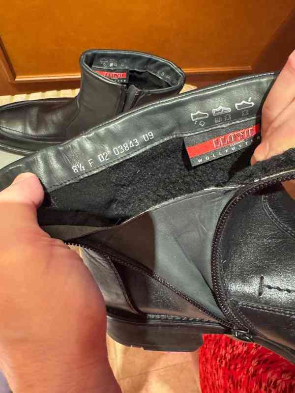 Úplně nové, černé, pánské, zimní boty LLOYD - foto 3