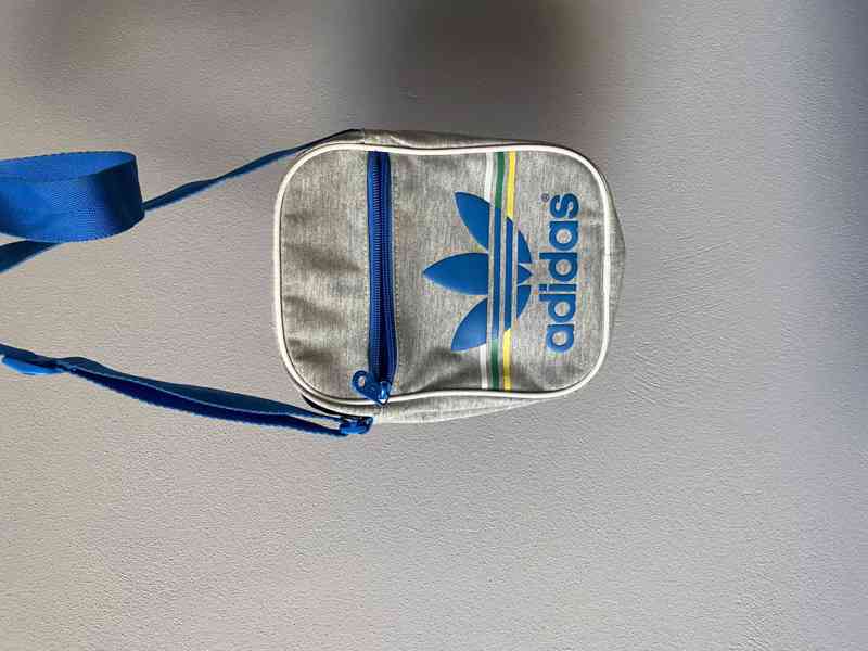 Šedomodrá taška/dokladovka Adidas - foto 2