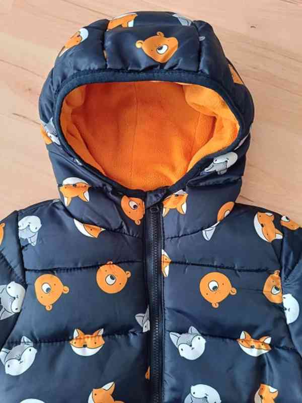 🌿 ZVÍŘÁTKOVÁ BUNDA přechodová vel. 98 🌿 - foto 3