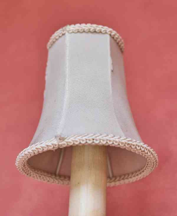Dvouramenná tereziánská nástěnná lampa / aplika - foto 4