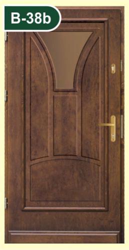 Vchodové dřevěné dveře včetně zárubní zateplené - foto 6