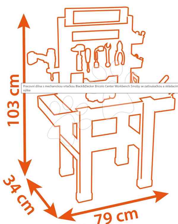 Dílna Smoby Black&Decker - foto 5