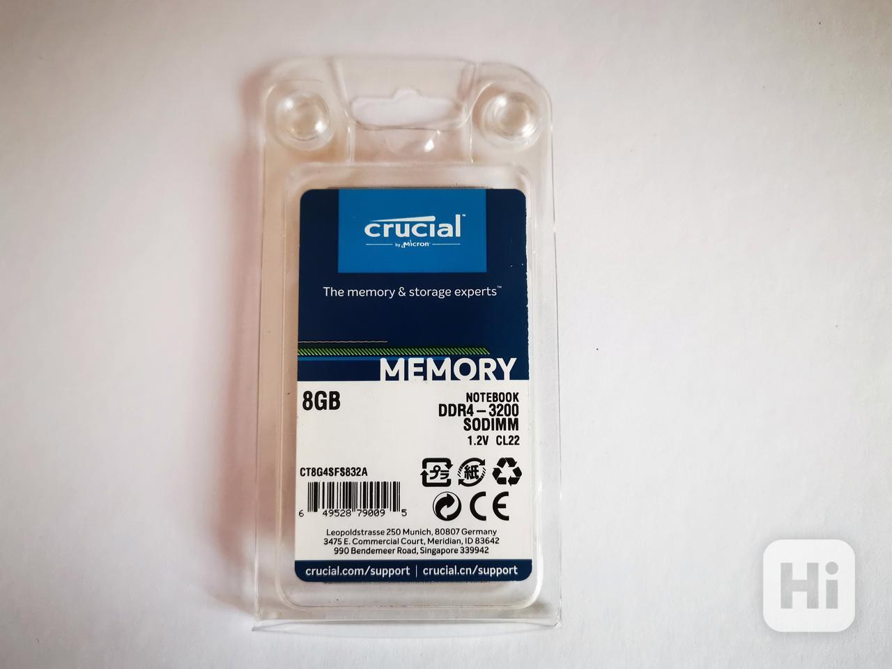 8GB RAM SODIMM DDR4 3200MHz paměť Samsung pro notebook - foto 1
