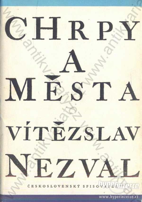 Chrpy a města Vítězslav Nezval 1955 - foto 1
