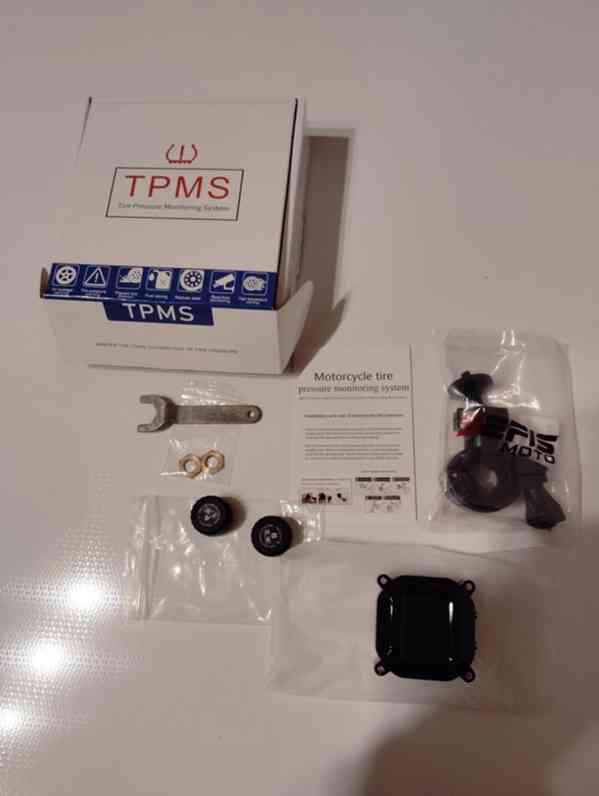 TPMS snímače tlaku v pneumatikách motocyklu/elektrokola - foto 3