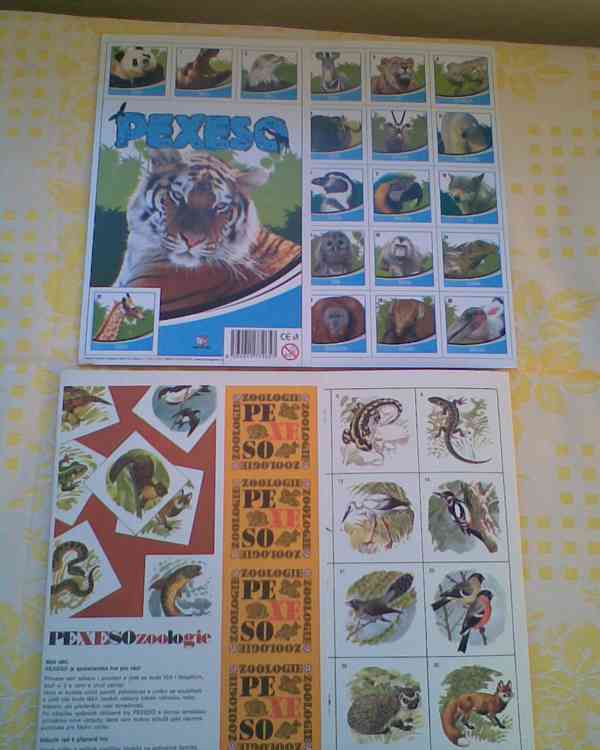 Retro pexesa nevystřižené - foto 3