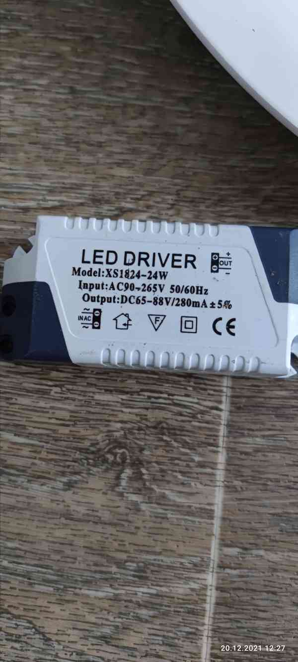 LN24 LED panel 24W kulatý 300mm  - foto 3