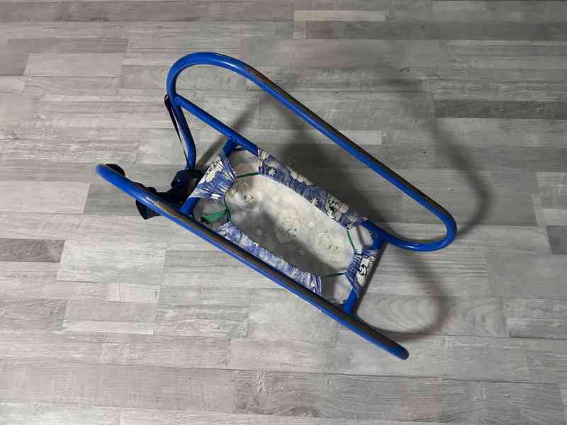 SÁŇKY DĚTSKÉ KOVOVÉ  - foto 4