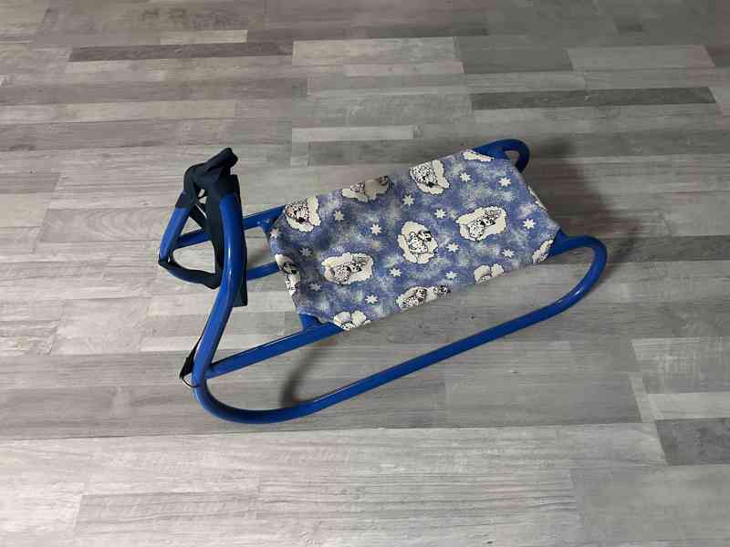 SÁŇKY DĚTSKÉ KOVOVÉ  - foto 2