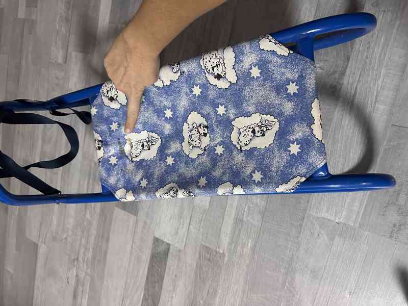 SÁŇKY DĚTSKÉ KOVOVÉ  - foto 5