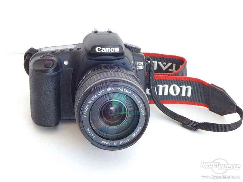 Canon EOS 20D + objektiv Canon EF-S 17-85mm f/4-5.6 IS USM - foto 1