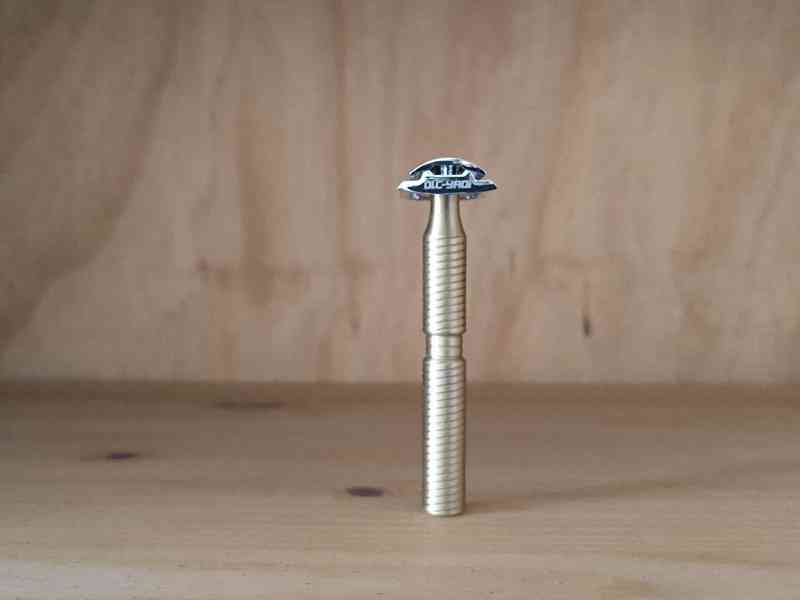 Holící strojek Yaqi 88mm mosaz a hlava Yaqi R89 - foto 6