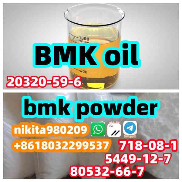 Bmk oil bmk powder Supplier BMK Glycidate 5449-12-7 wickr:ni - foto 1