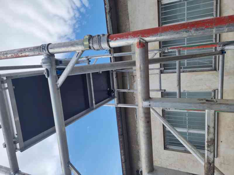 pojízdné hliníkové lešení BoSS 850x1800, PV 5,2- použité - foto 5