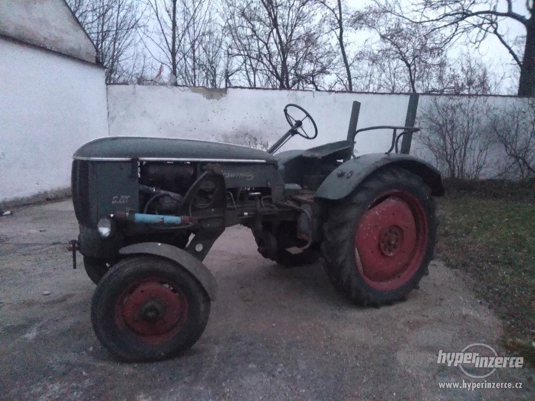 Prodám traktor Hanomag - foto 1