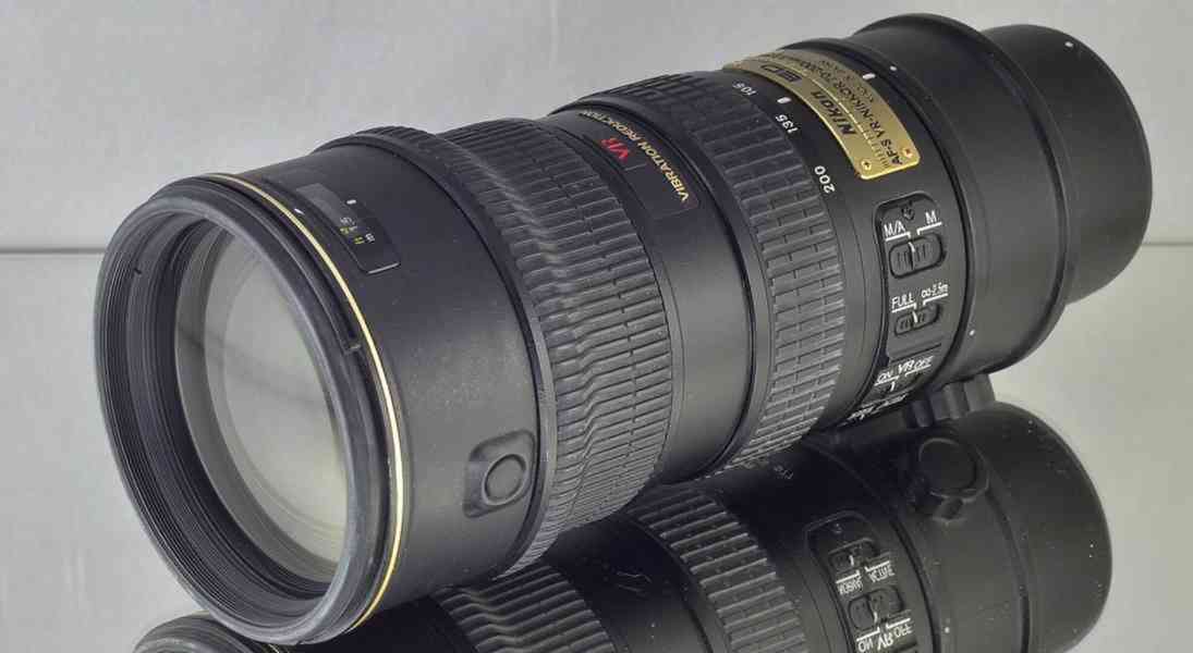 Nikon AF-S 70-200mm f/2.8 G IF ED VR *FX *UV - foto 3