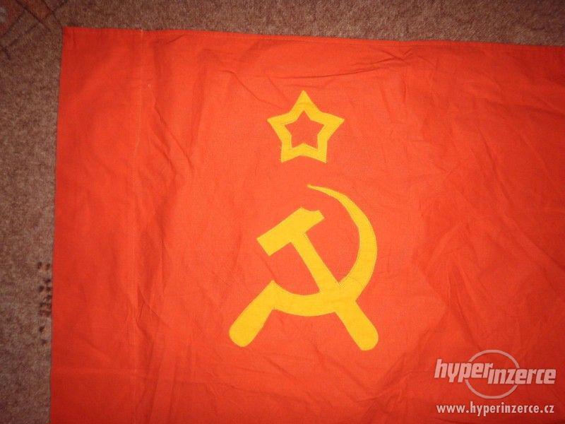 Vlajka SSSR sovětského svazu pro sběratele - foto 2