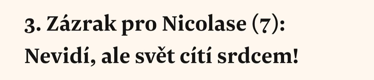POMOC PRO NIKOLASE 7 LET , NÁDOR NA MOZKU  - foto 4