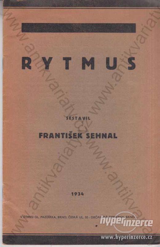 Rytmus František Sehnal (dedikace) 1934 - foto 1