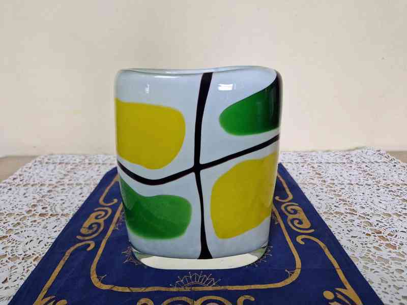 Luxusní velmi masivní autorská Váza  - foto 2