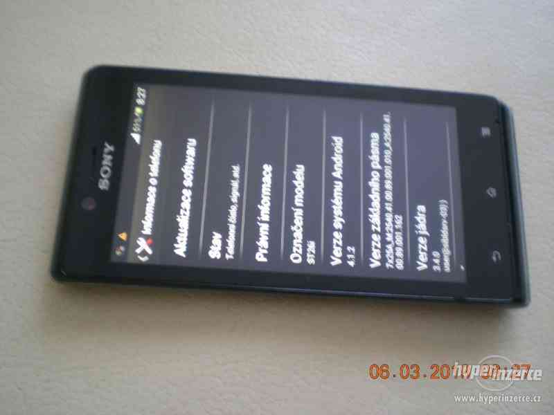 Sony XPERIA J (ST26i) - plně funkční dotykový telefon - foto 5