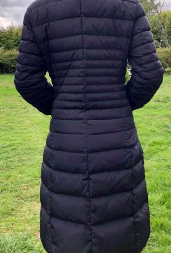 Dlouhá prošívaná péřová bunda ARMANI JEANS - foto 2