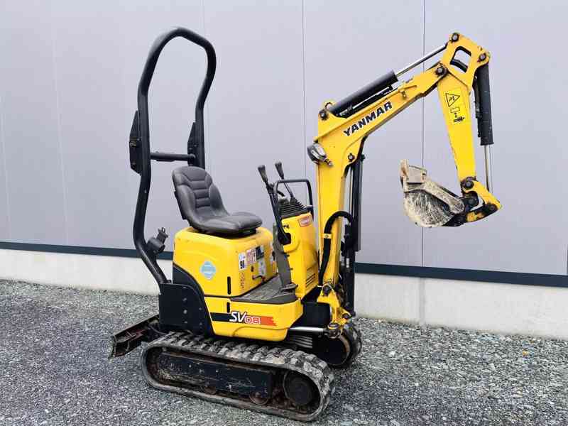 Minirypadlo Yanmar SV 08 - foto 3