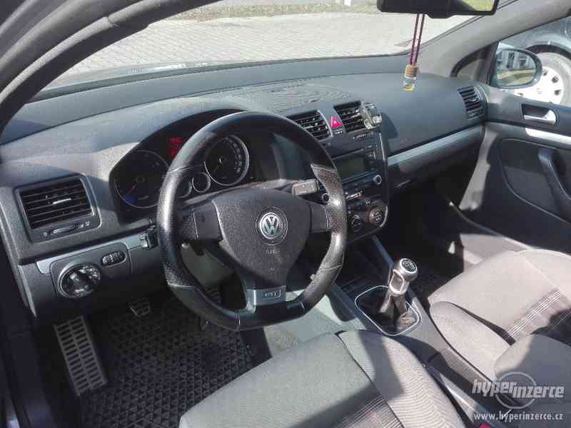 VW golf 5 GTI 2.0 TFSI, 147kw, 200hp, 1.majitel ČR - foto 4
