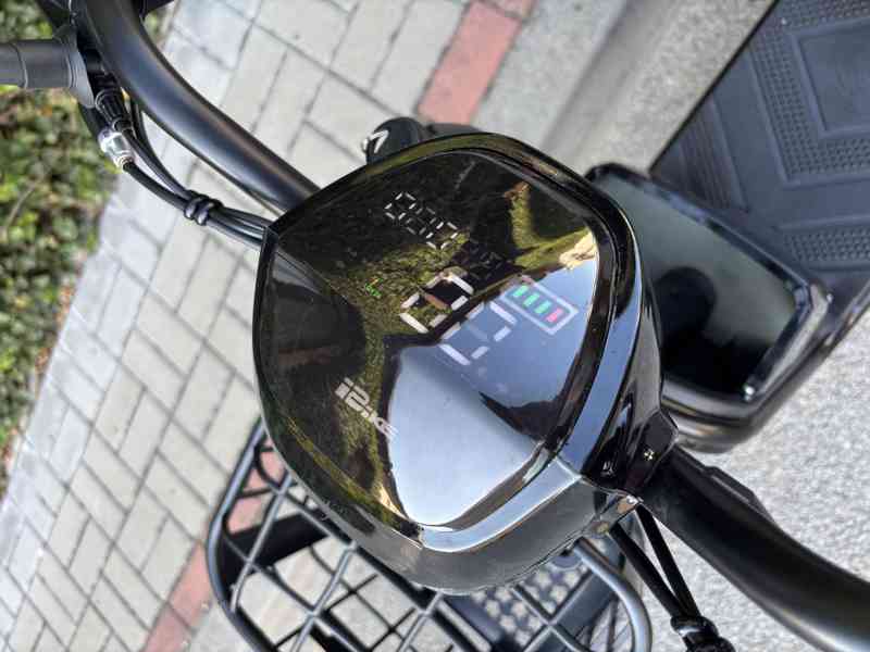 Elektrický skútr – nový, 350W, 48V/12Ah, LCD displej, osvětl - foto 3