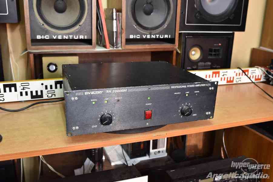 BV audio PA 2000BM - stereo zesilovač - foto 1