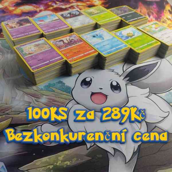 Pokémon kartičky balíček 100 kusů - foto 1