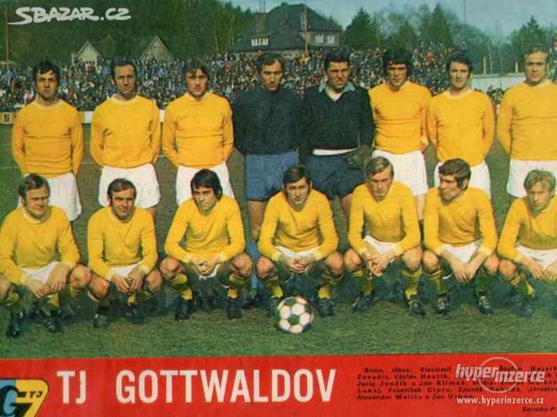 TJ Gottwaldov - 1971 - fotbal - foto 1