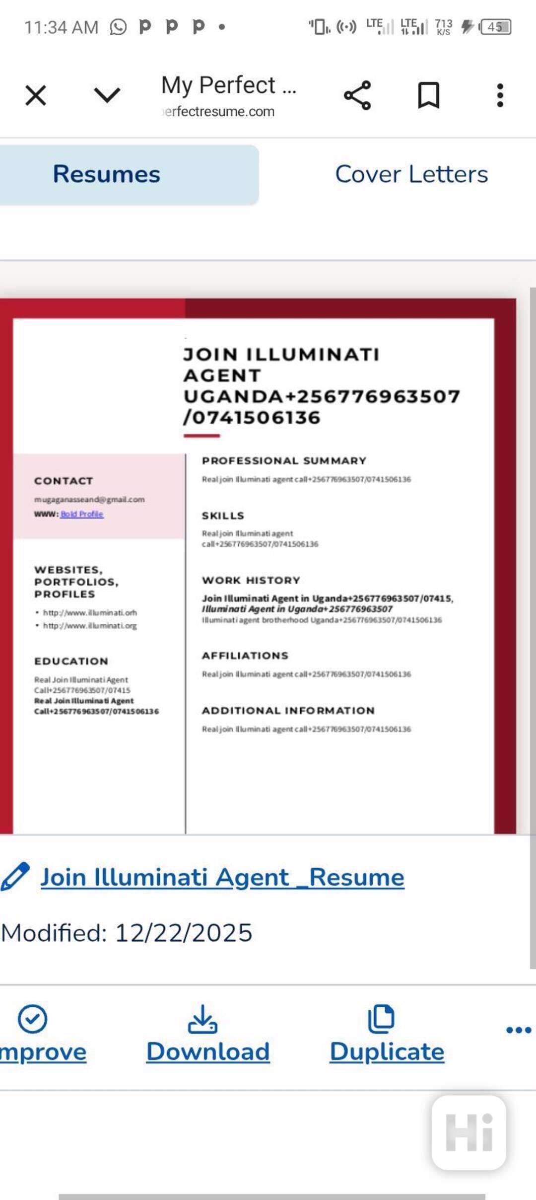  Real Illuminati Agent in uganda+256776963507/0741506136 - foto 1