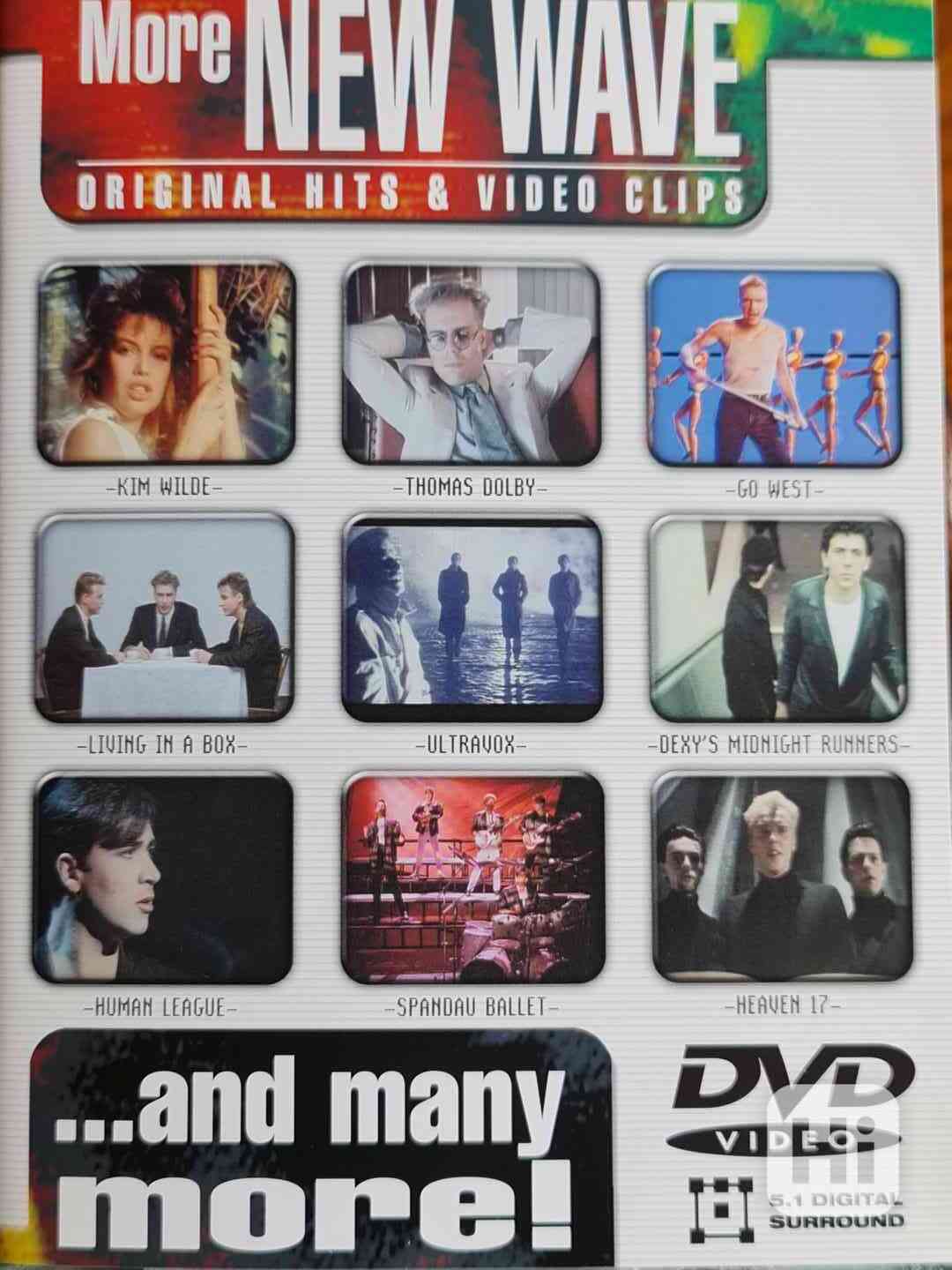 DVD - MORE NEW WAVE / Original Hits & Video Clips - foto 1