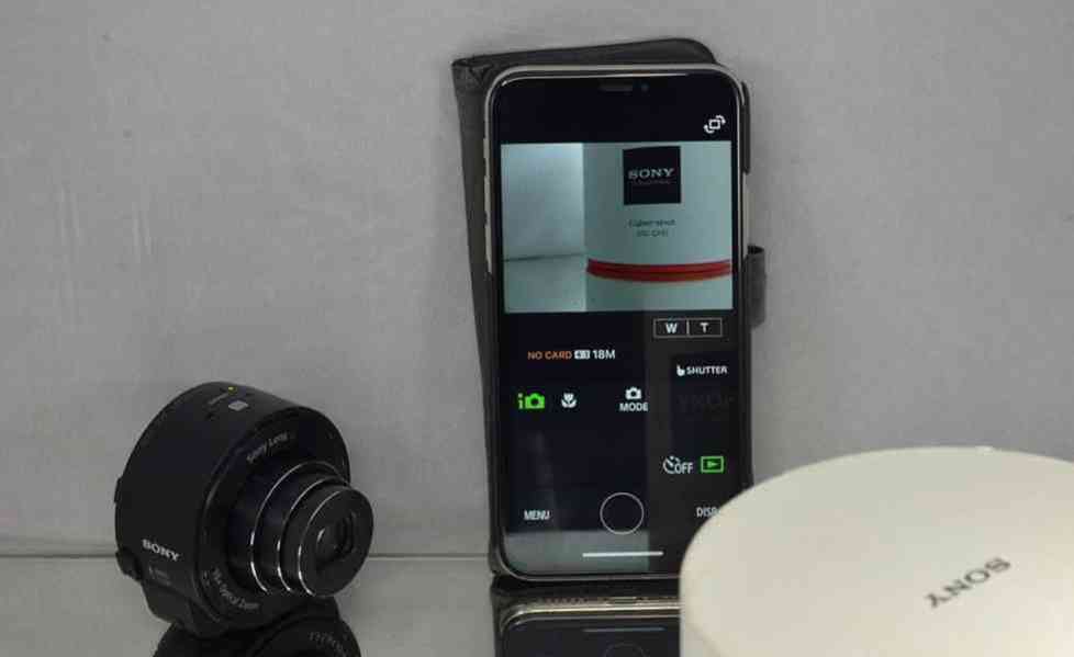 Sony DSC-QX10 *18 MPix*10x ZOOM*HDV*WiFi, NFC - foto 5