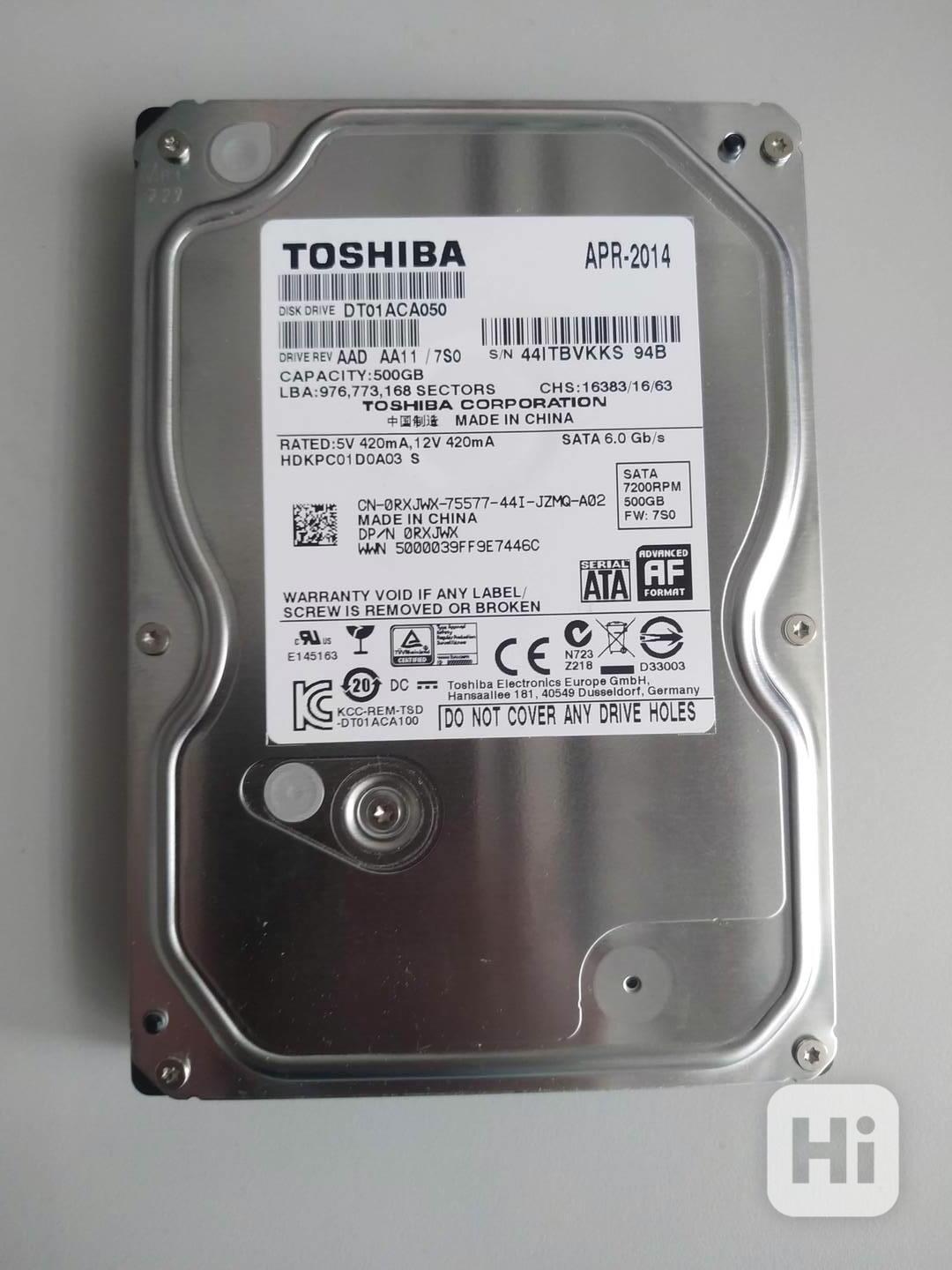 disk Toshiba 3.5" sata 6gb/s 500GB - foto 1