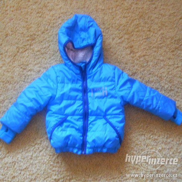 Zimní bunda tyrkysová - foto 1