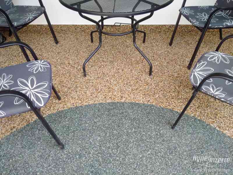 Kamenný koberec - pokládka - foto 1